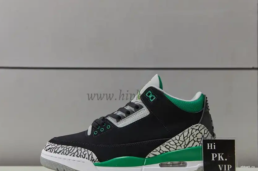 Materials Retail Retro Ready Green Ship Pine GOD PK Jordan 3 to 0603